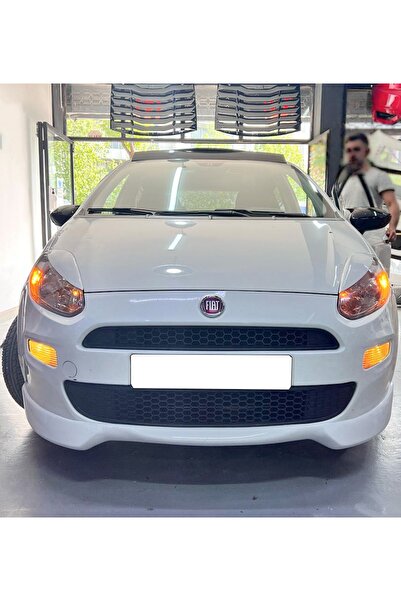 Genel Markalar Fiat Punto Evo 2010-2018 Uyumlu Boyasız Plastik Steinmetz Ön Ek