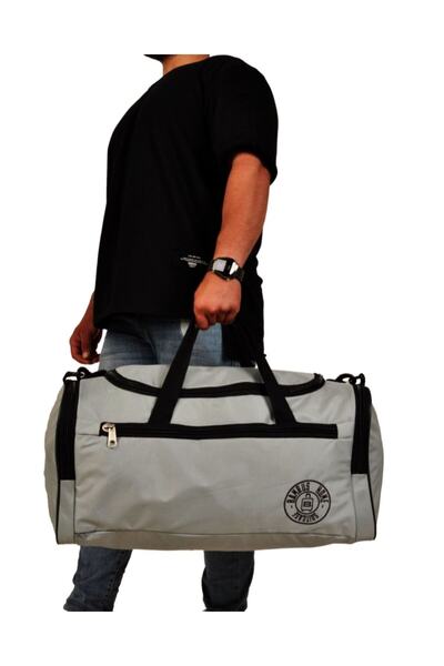 Bambus Home 4 Bölmeli Seyahat Spor El Ve Omuz Çantası Bavulu Küçük Boy