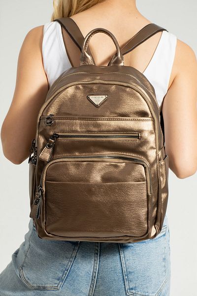 MEGA Stylish Design Waterproof Washing Leather Multi-Compartment Useful Women's Backpack
