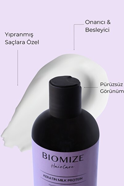 Biomize Aşırı Yıpranmış Ve Işlem Görmüş Saçlar Için Protein Bakım Sütü