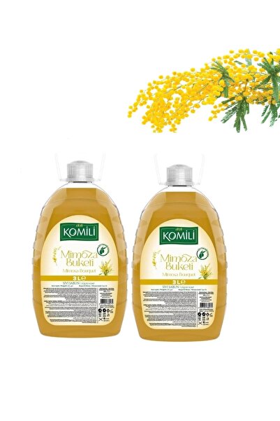Komili Sıvı Sabun Mimoza Buketi 3 Lt X 2 Adet