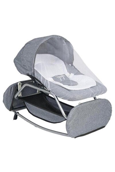 Pashababy Moda Bebekler Sallanır Lüx Anadizi Anakucağı Yer Beşiği Ana Kucağı Gri