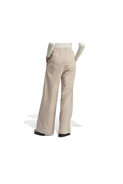 adidas Ess Pants Γυναικεία Casual Φούτερ IC5275 Μπεζ