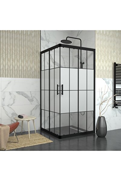 TEKNO DUŞ DUŞAKABİN TEKNE VE KÜVET SİSTEMLERİ BLACK VEGA 6mm Karolajlı ortası...