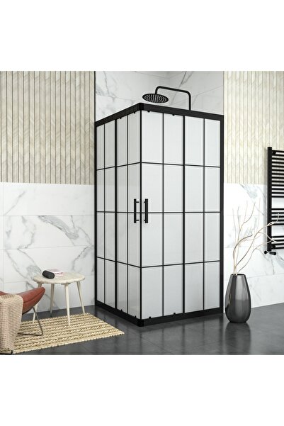 TEKNO DUŞ DUŞAKABİN TEKNE VE KÜVET SİSTEMLERİ BLACK VEGA 6mm Karolajlı tam ku...