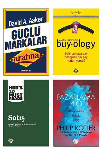 MediaCat Kitapları Harward Business Review Satış Pazarlama 4.0 Buyology Marti...