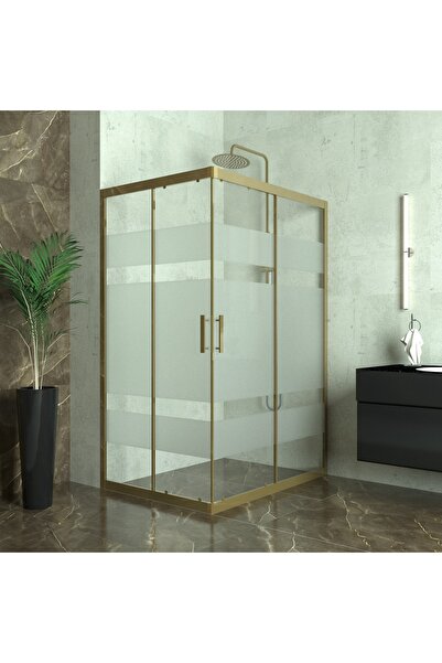 TEKNO DUŞ DUŞAKABİN TEKNE VE KÜVET SİSTEMLERİ BRONZE RİGEL 6mm Kumlamalı Cam ...