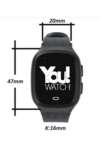 You Watch IS5468LT31.M Gps Mavi kasa & Mavi Silikon Kordon Çocuk Akıllı Kol Saati