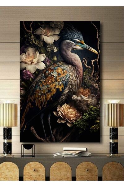 ALAMODECOR Tablou pe pânză cu tematică peisaj natural tropical 3D