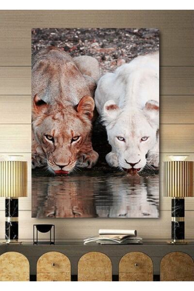 ALAMODECOR Tablou pe pânză cu tematică peisaj natural tropical 3D