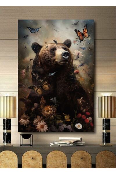 ALAMODECOR Tablou pe pânză cu tematică peisaj natural tropical 3D