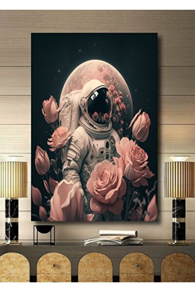 ALAMODECOR Τρισδιάστατη ζωγραφική σε καμβά με θέμα το τροπικό τοπίο