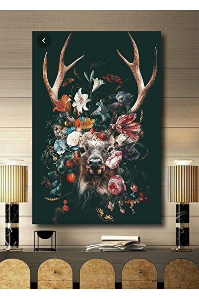 ALAMODECOR Τρισδιάστατη ζωγραφική σε καμβά με θέμα το τροπικό τοπίο