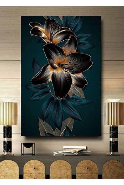 ALAMODECOR Τρισδιάστατη ζωγραφική σε καμβά με θέμα το τροπικό τοπίο