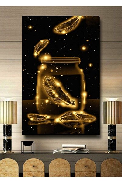 ALAMODECOR Τρισδιάστατη ζωγραφική σε καμβά με θέμα το τροπικό τοπίο