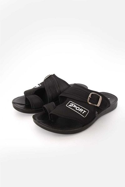 DÜNYA MAĞAZA New Season Black White Sport Confort Flip Flops Water Resistant Men's Daily Slippers