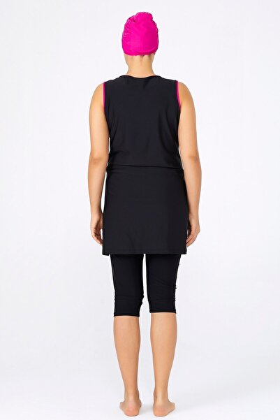 MARESİVA Plus Size Sleeveless Short Tights Pool Swimsuit 3xl-4xl-5xl-6xl