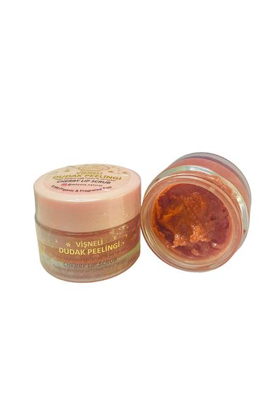 MHYSSA naturals Purifying Plumping Cherry Lip Scrub/ Exfoliator Natural Cherry Lip Scrub (50ml)