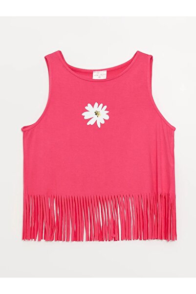 LC Waikiki Γυναικείο μπλουζάκι παραλίας LCW DREAM Crew Neck με τύπωμα