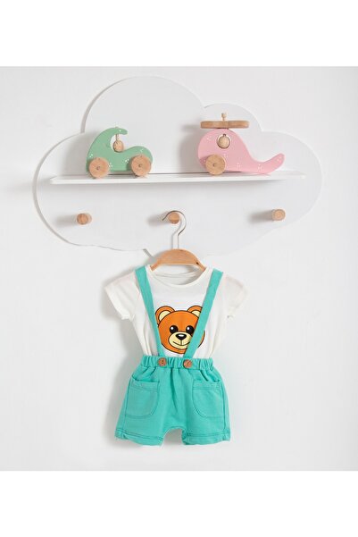 Bubito Sada Baby Slopet s obrázkem Bear Bear - Zelená