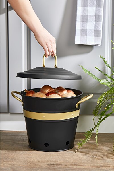 The Mia Galvin Patates Soğan Kovası Siyah Gln0067