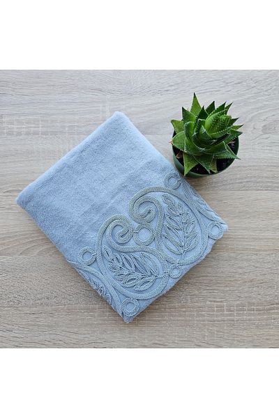 Çeyiz Bahçesi Aydos Velvet Hand Towel 50&90