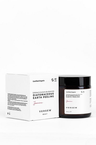 VERSEW 100 ml Organic Diatomaceous Earth Facial Care Peeling - Purifying
