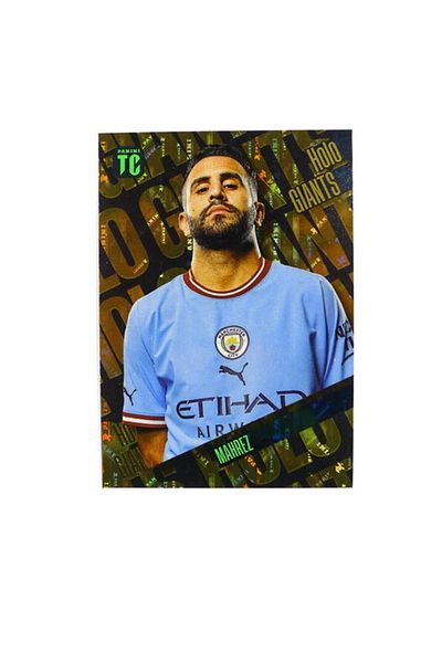 Panini Top Class 2023 Holo Giants Football Card Riyad Mahrez