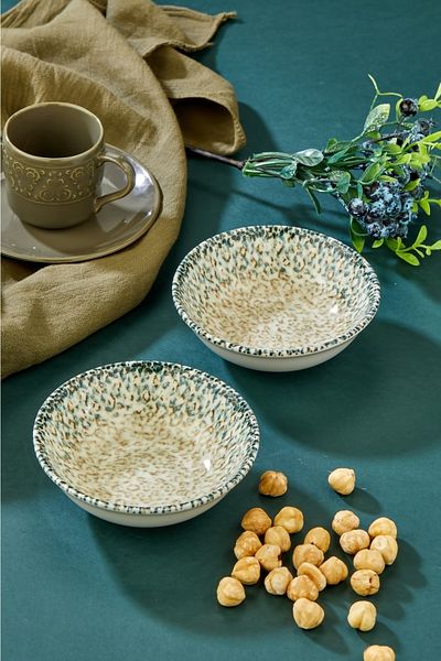 Cooker Porcelain Digital Printed 6-Piece Bowl Set 11cm