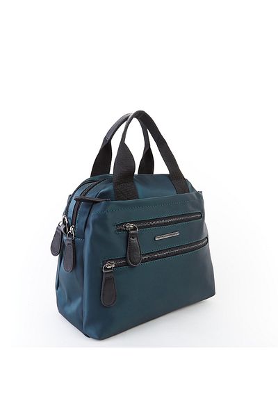 Nas Bag Geantă cu 8 compartimente pentru mână și poștaș pentru femei (28 x 25)