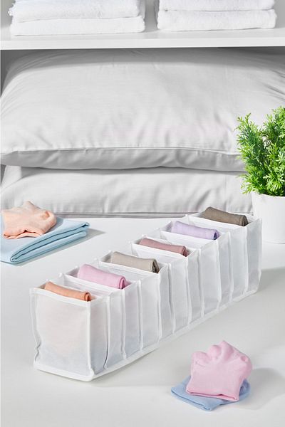Serstil Kis 11 rekeszes fiókos rendszerező 12 x 40 x 12