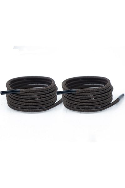 AiryFooT Round Elastic Shoelace 70 cm (Brown)