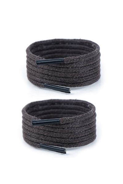 AiryFooT Round Waxed Shoelace 70 cm (Brown)