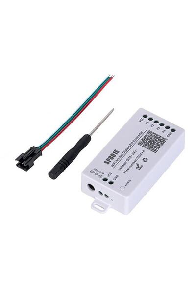 ELEKTRONİKALED Elektronikaled - Sp801e Wifi Art-net Led Denetleyici Ws2811-ws2812b Pixel Şerit Led Ve Matris