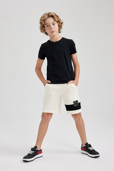 DeFacto Boy's Woven Labeled Shorts A8443a823hs