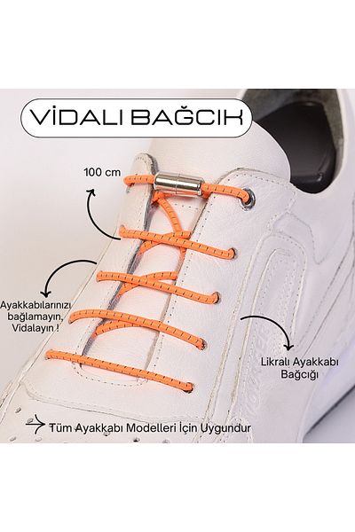 Mag Shoes Care 100cm Screw Smart Shoelaces
