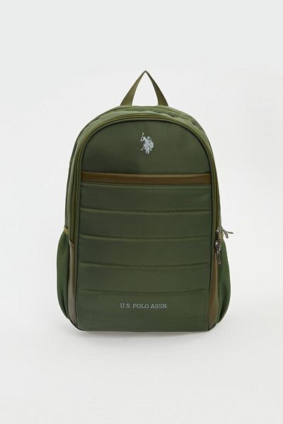 U.S. Polo Assn. Η.Π.Α. POLO ASSN. PLÇAN23106 Πράσινο ανδρικό σακίδιο πλάτης
