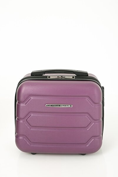 Las Vegas Polo Club حقيبة يد للمكياج بتصميم خط جانبي