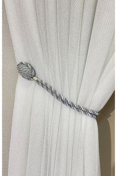 Helezoni Curtain Accessory Corded Magnet Curtain Holder 1 Piece