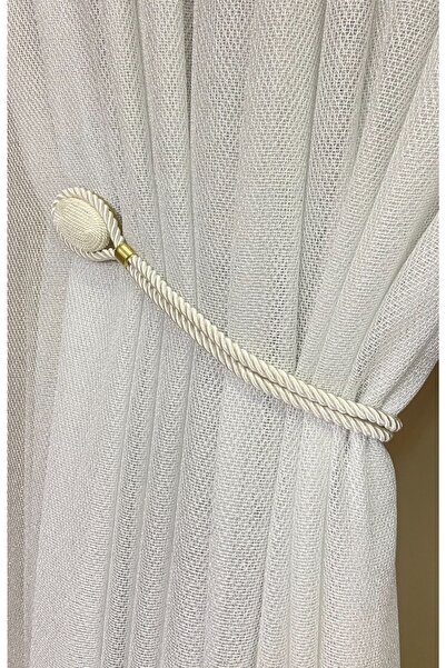 Helezoni Perde Aksesuarı Kordonlu Magnet Perde Tutacağı 1 Adet