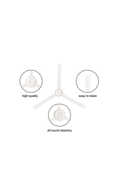 Popüler Xiaomi Vacuum Mop 2in1 Essential - فرشاة جانبية متوافقة (MJSTG1)