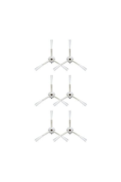 robotyedek Xiaomi SDJQR02RR Aspirateur - فرشاة جانبية بديلة متوافقة مع 6 قطع