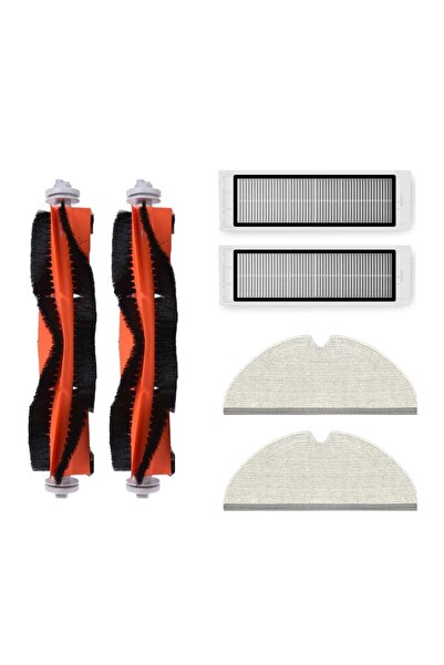 robotyedek Roborock S50/S55 - Set de perii de schimb compatibile cu 6 bucăți ...