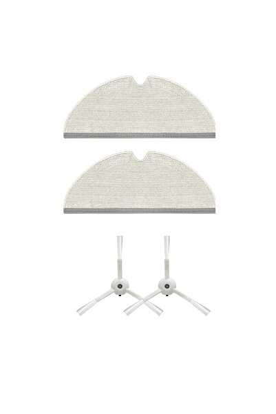 robotyedek Ανταλλακτικό σφουγγαρίστρα και πλαϊνή βούρτσα συμβατό για Roborock...