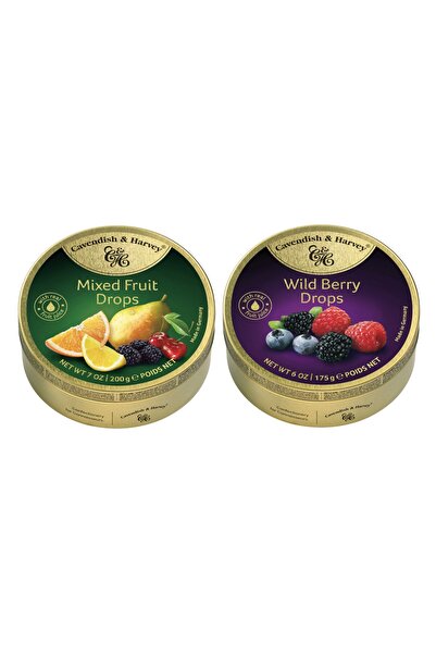 Cavendish & Harvey - 2’li Böğürtlen ve Karışık Meyveli Şekerler 175-200 GR- A...