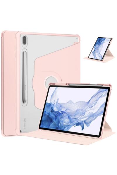 UnDePlus Samsung Galaxy Tab S7 FE LTE T737 T736 T733 T730 Kılıf Termik Kalem ...