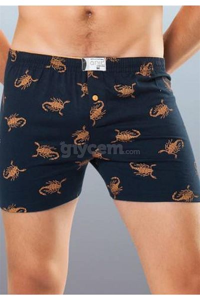 ÇamaşırcımShop 1162 Ανδρικά μποξερ από χτενισμένο βαμβακερό βαμβάκι