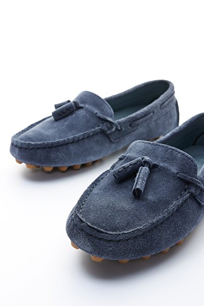 Valmenti Дамски мокасини от естествена кожа от велур от дънки Karen