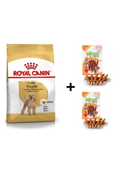 Royal Canin Poodle Adult Köpek Maması 3 Kg + 2 Adet Wooc Ödül 80 Gr