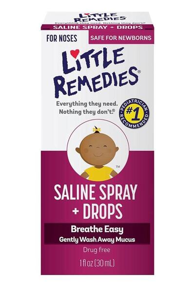 Little Remedies محلول ملحي + قطرات 30 مل. جوكوك بورون داملاسي